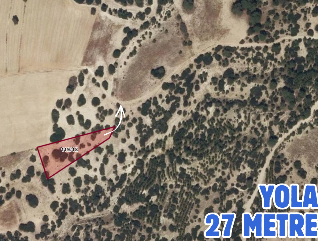 BURDUR MERKEZ KARACAÖREN 2.171 M² TARLAMIZ SATILIKTIR - BURDUR MERKEZ fotoğraf 3